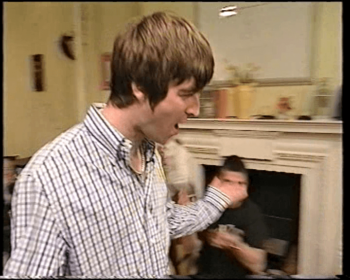 Oasis at Chris Evan's House, North London - April 5, 1996