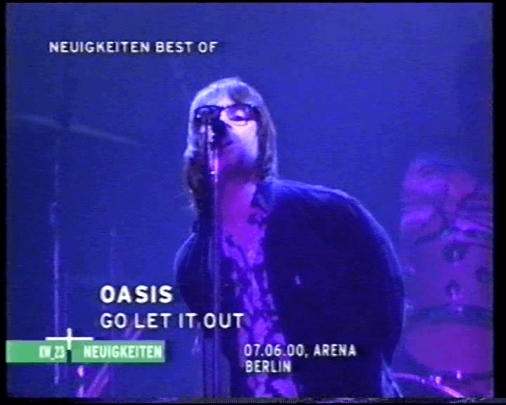 Oasis at Arena; Berlin, Germany - June 7, 2000