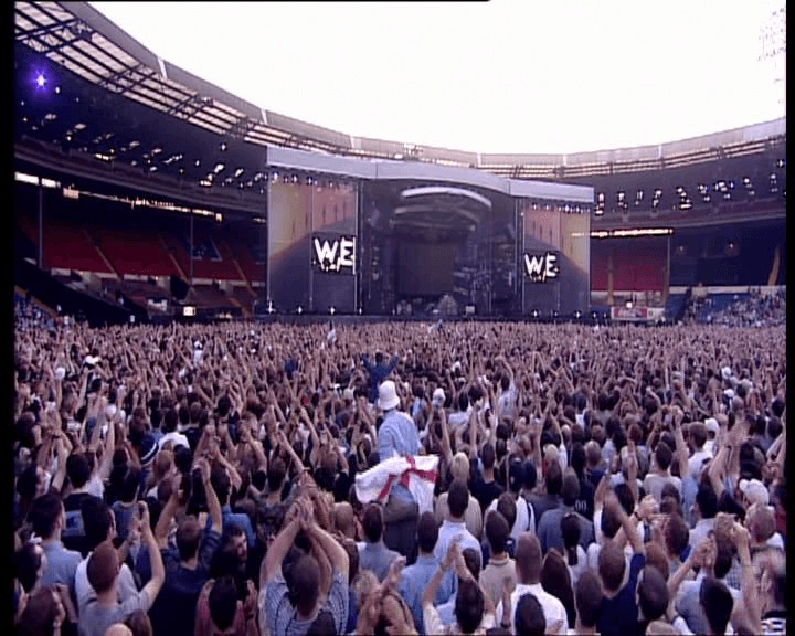 Oasis at Wembley Stadium; London, England - July 21, 2000