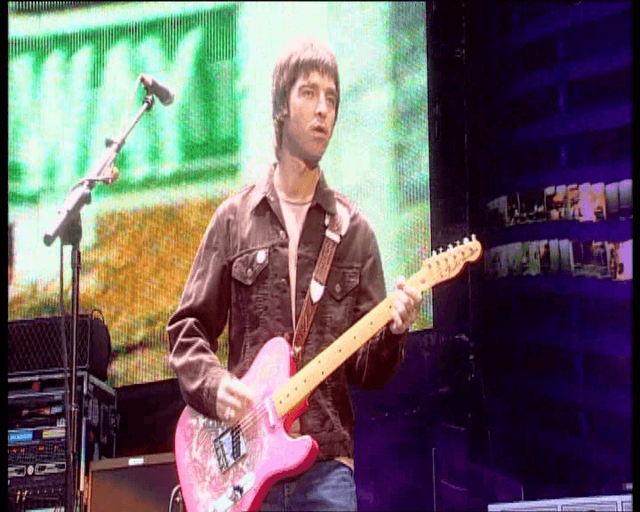 Oasis at Wembley Stadium; London, England - July 21, 2000