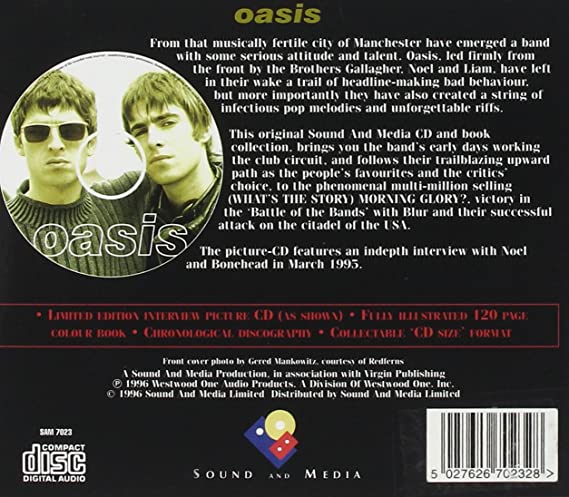 Oasis at U.S.A - March 6th, 1995