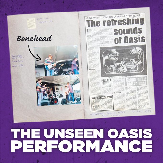 Oasis at Unknown Location - Unknown date, 1992