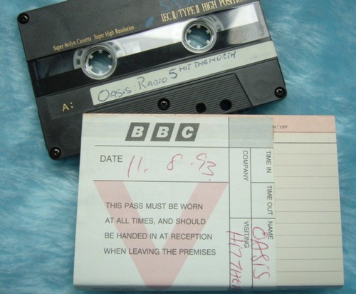 Oasis at BBC Oxford Road Studios, Manchester, UK - August 11, 1993