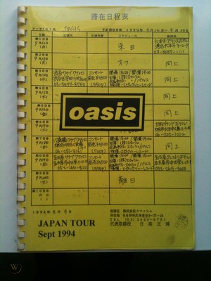 Oasis at Quattro; Tokyo, Japan - September 14, 1994