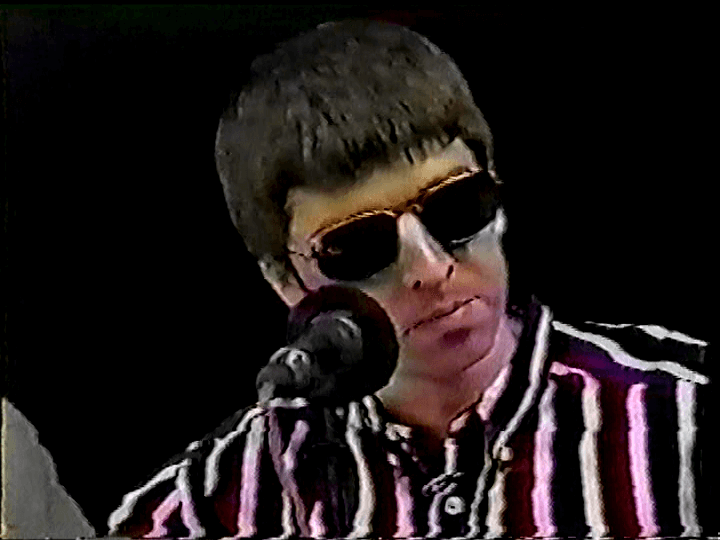 Oasis at Outside MuchMusic Studios; Toronto, Canada - March 14, 1995