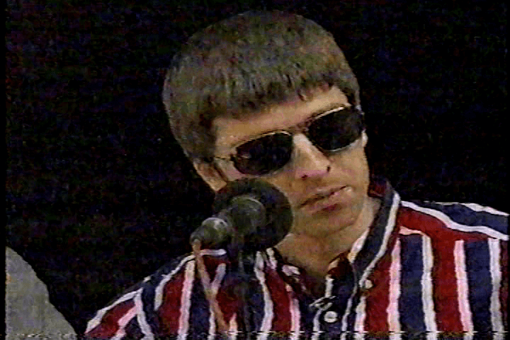 Oasis at Outside MuchMusic Studios; Toronto, Canada - March 14, 1995