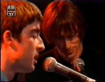 Oasis at White City Studios, London, UK - April 14, 1995