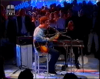 Oasis at White City Studios, London, UK - April 14, 1995