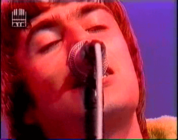 Oasis at White City Studios, London, UK - April 14, 1995