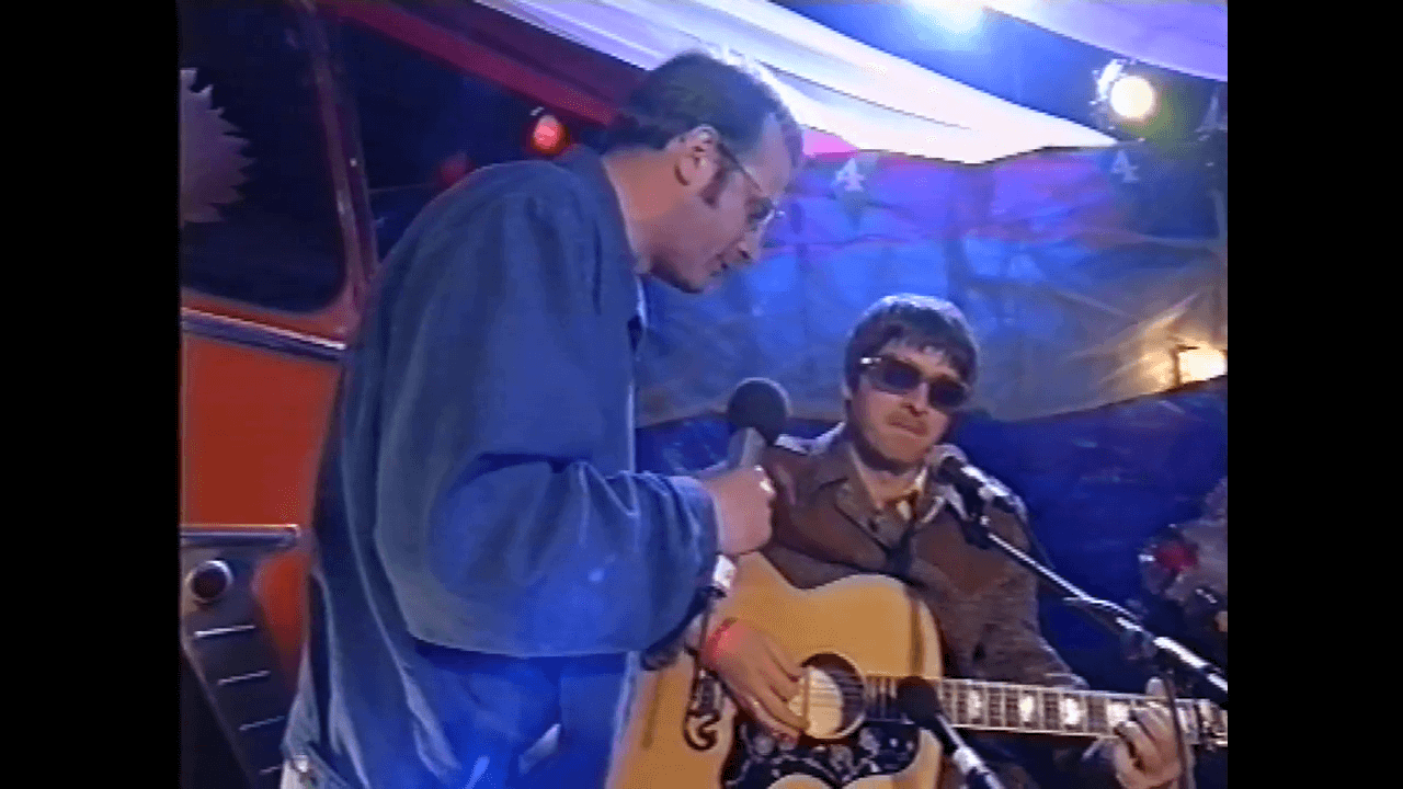 Oasis at Glastonbury; Somerset, UK - June 25, 1995