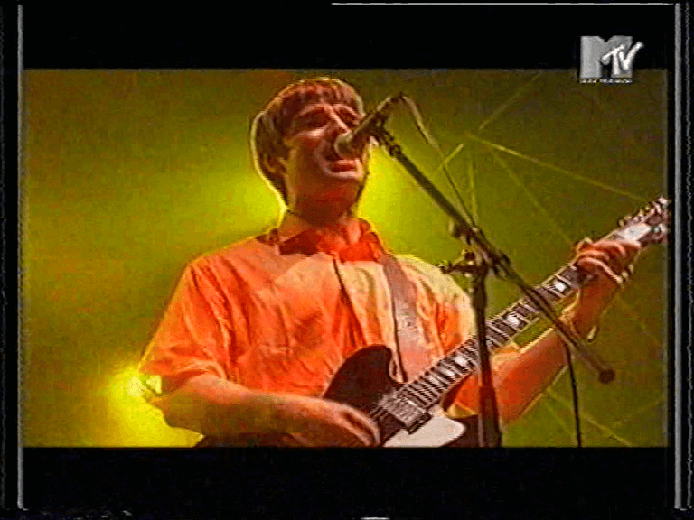 Oasis at Eurockeennes Festival; Belfort, France - July 8, 1995