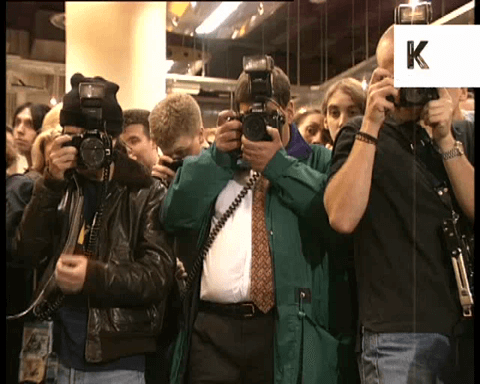 Oasis at Virgin Megastore; Oxford Street, London UK - October 1, 1995