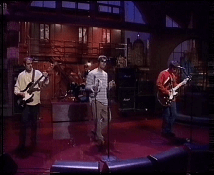 Oasis at Ed Sullivan Theatre, New York, USA - October 19, 1995
