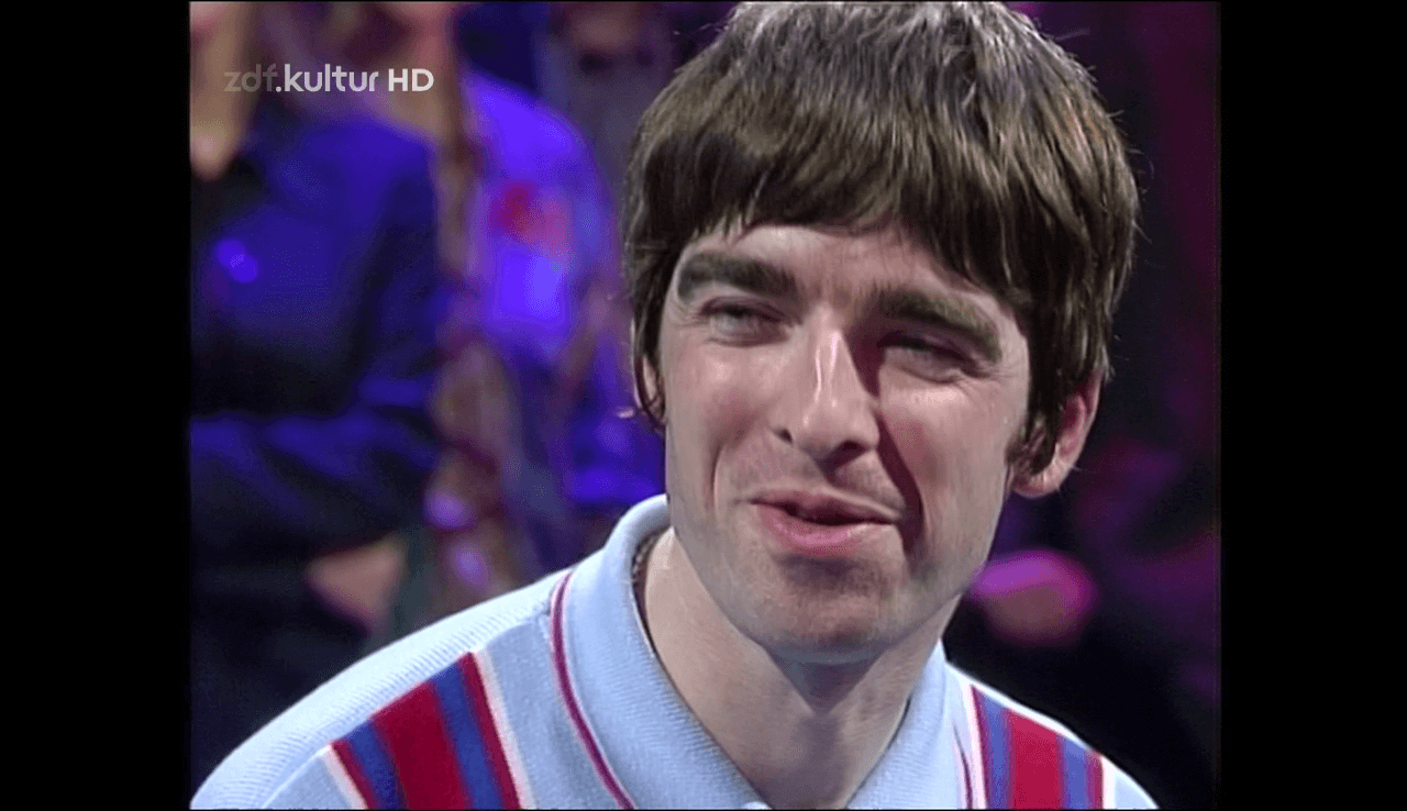 Oasis at BBC TV studios, London, England - November 28, 1995