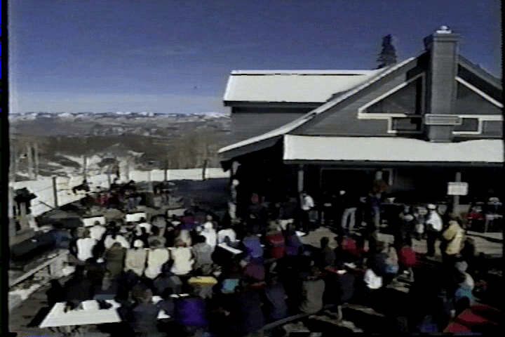 Noel Gallagher at Aspen, Colorado; USA - December 12, 1995