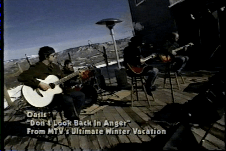 Noel Gallagher at Aspen, Colorado; USA - December 12, 1995