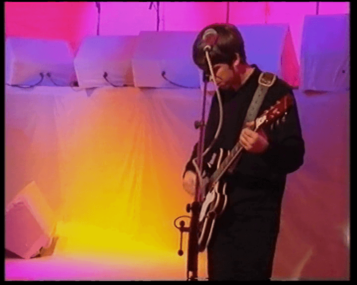 Oasis at White City Studios, London, England - December 22, 1995