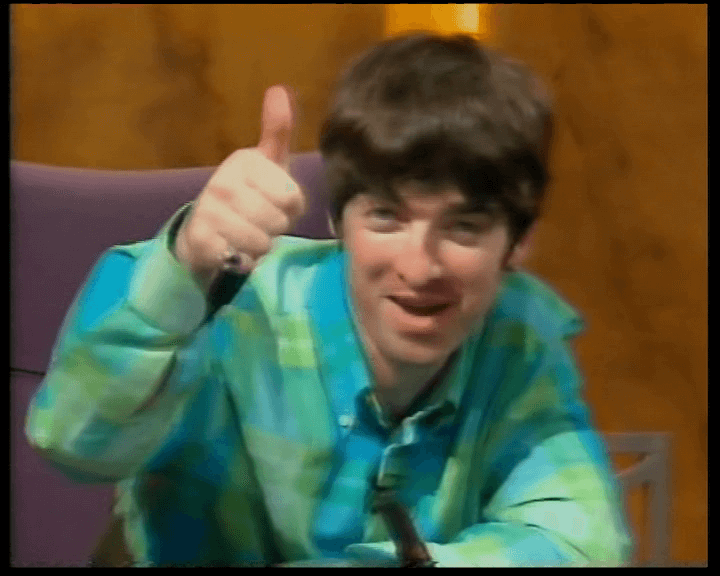 Oasis at RTE TV Studios, Dublin, Ireland - March 22, 1996