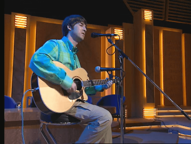 Oasis at RTE TV Studios, Dublin, Ireland - March 22, 1996