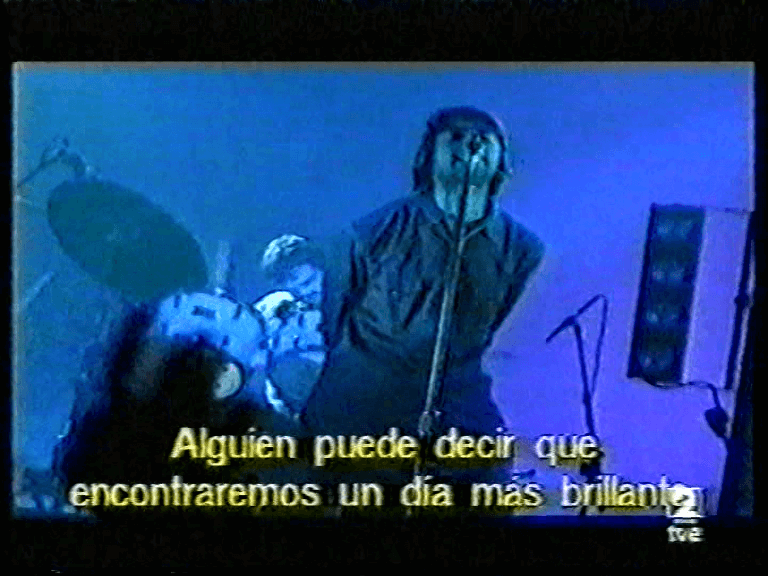 Oasis at Sald Zeleste; Barcelona, Spain - April 2, 1996