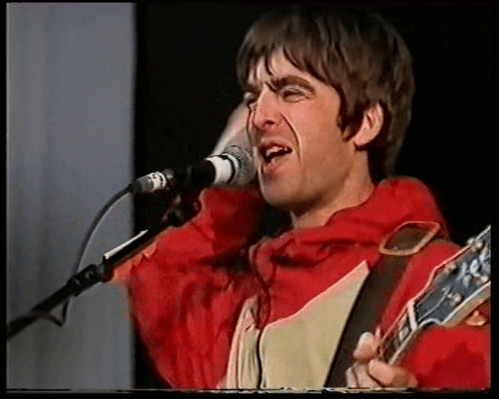 Oasis at Maine Road; Manchester, England - April 27, 1996
