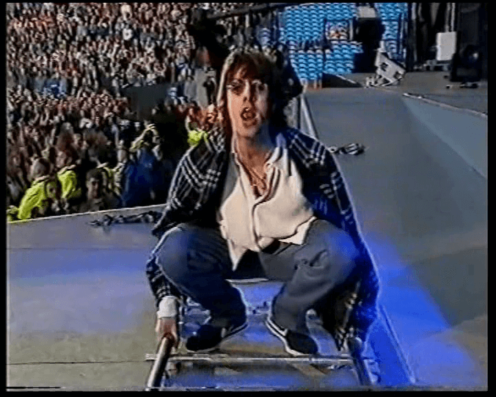 Oasis at Maine Road; Manchester, England - April 27, 1996