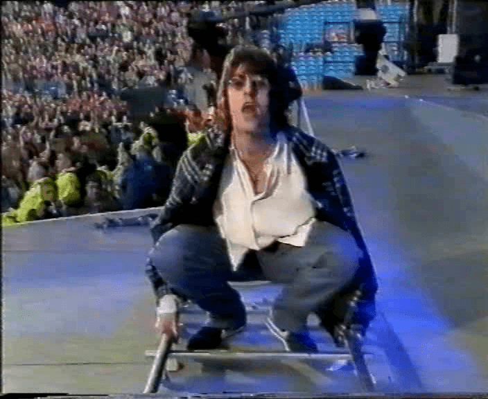 Oasis at Maine Road; Manchester, England - April 27, 1996