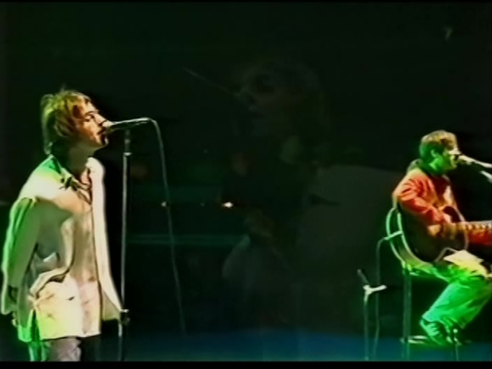 Oasis at Maine Road; Manchester, England - April 27, 1996