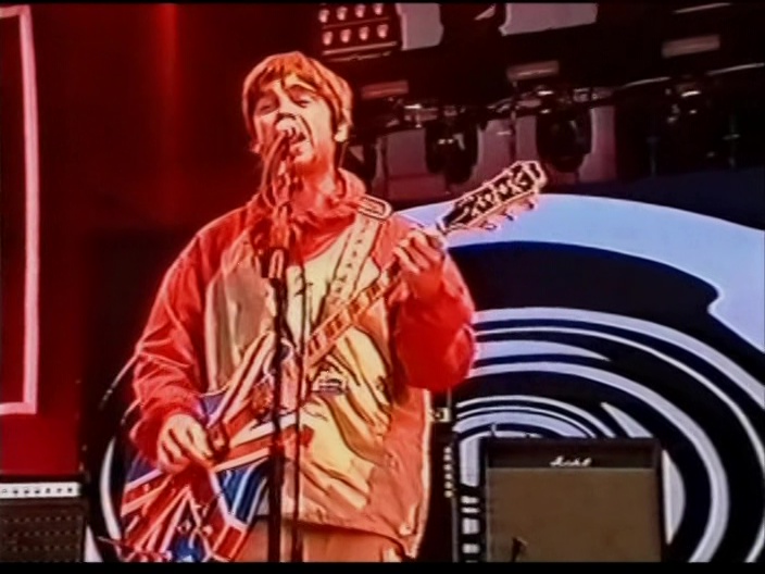 Oasis at Maine Road; Manchester, England - April 27, 1996
