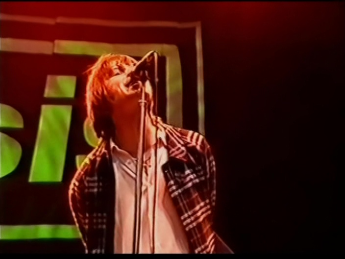 Oasis at Maine Road; Manchester, England - April 27, 1996