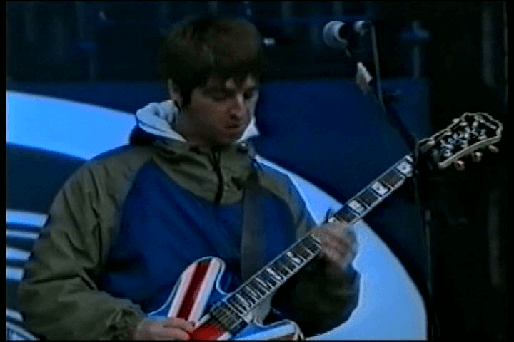 Oasis at Maine Road; Manchester, England - April 28, 1996