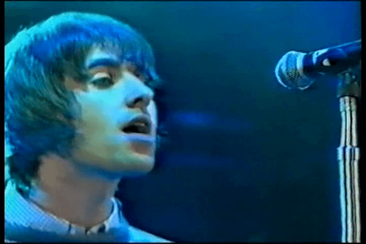 Oasis at Maine Road; Manchester, England - April 28, 1996