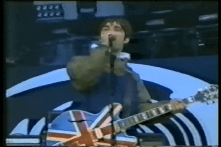 Oasis at Maine Road; Manchester, England - April 28, 1996