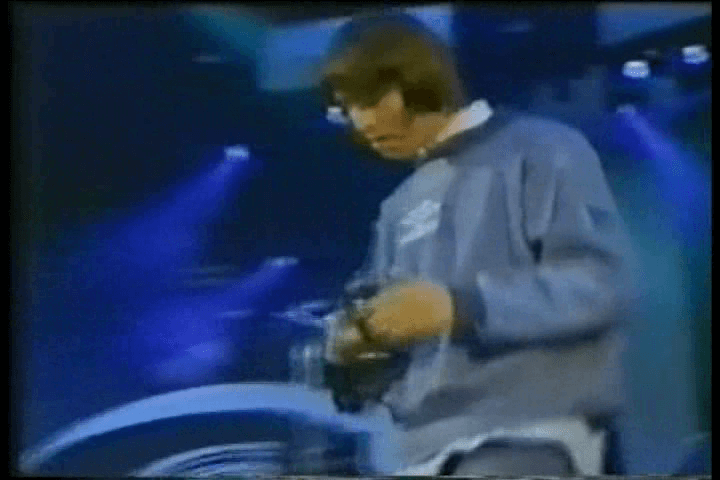 Oasis at Maine Road; Manchester, England - April 28, 1996
