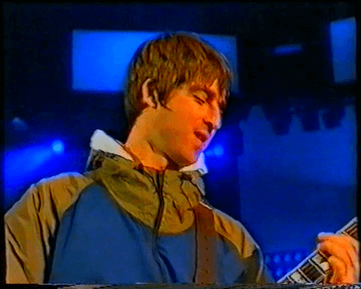Oasis at Maine Road; Manchester, England - April 28, 1996