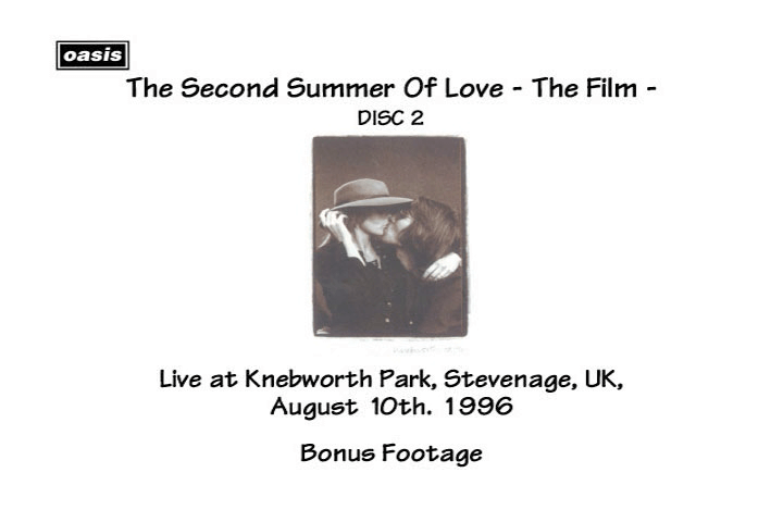 Oasis at Knebworth Park; Stevenage, Hertforshire, England - August 10, 1996