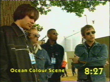 Oasis at The Big Breakfast Music News - August 12, 1996