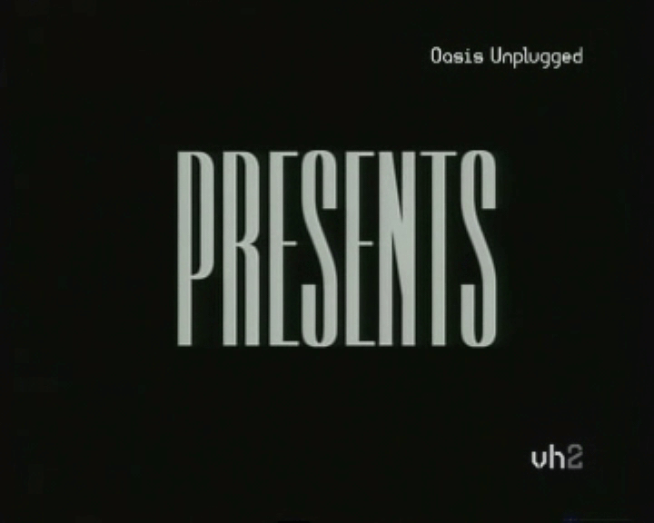Oasis at MTV Unplugged; Royal Festival Hall, London, UK - August 23, 1996