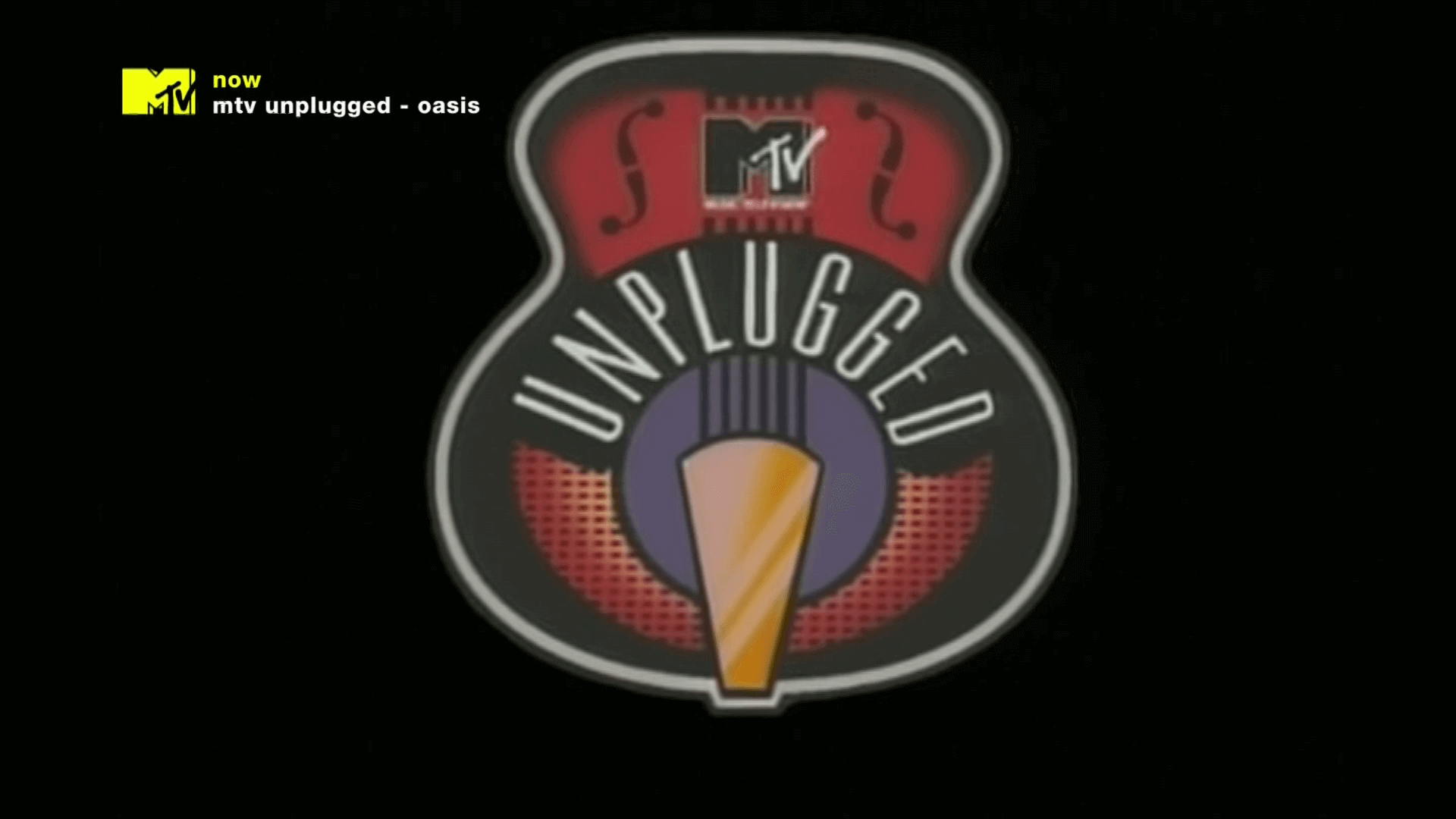 Oasis at MTV Unplugged; Royal Festival Hall, London, UK - August 23, 1996