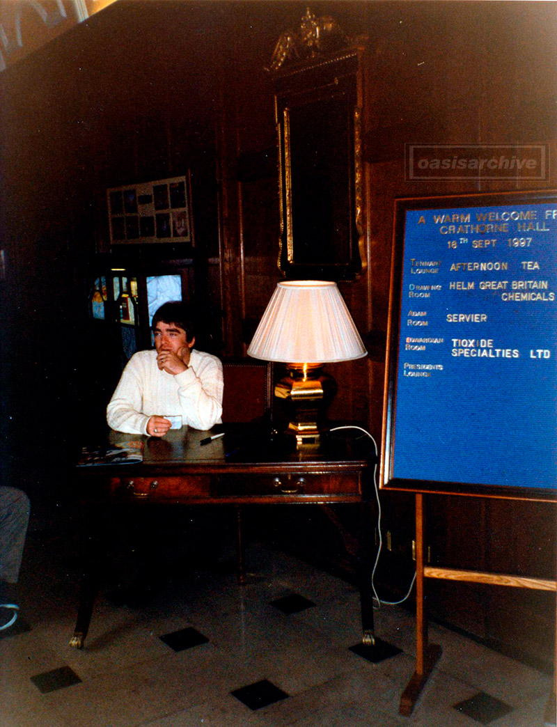 Oasis at Crathorne Hotel, Crathorne, Yarm TS15 0AR - September 18, 1997