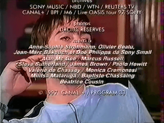 Oasis at - November 5, 1997