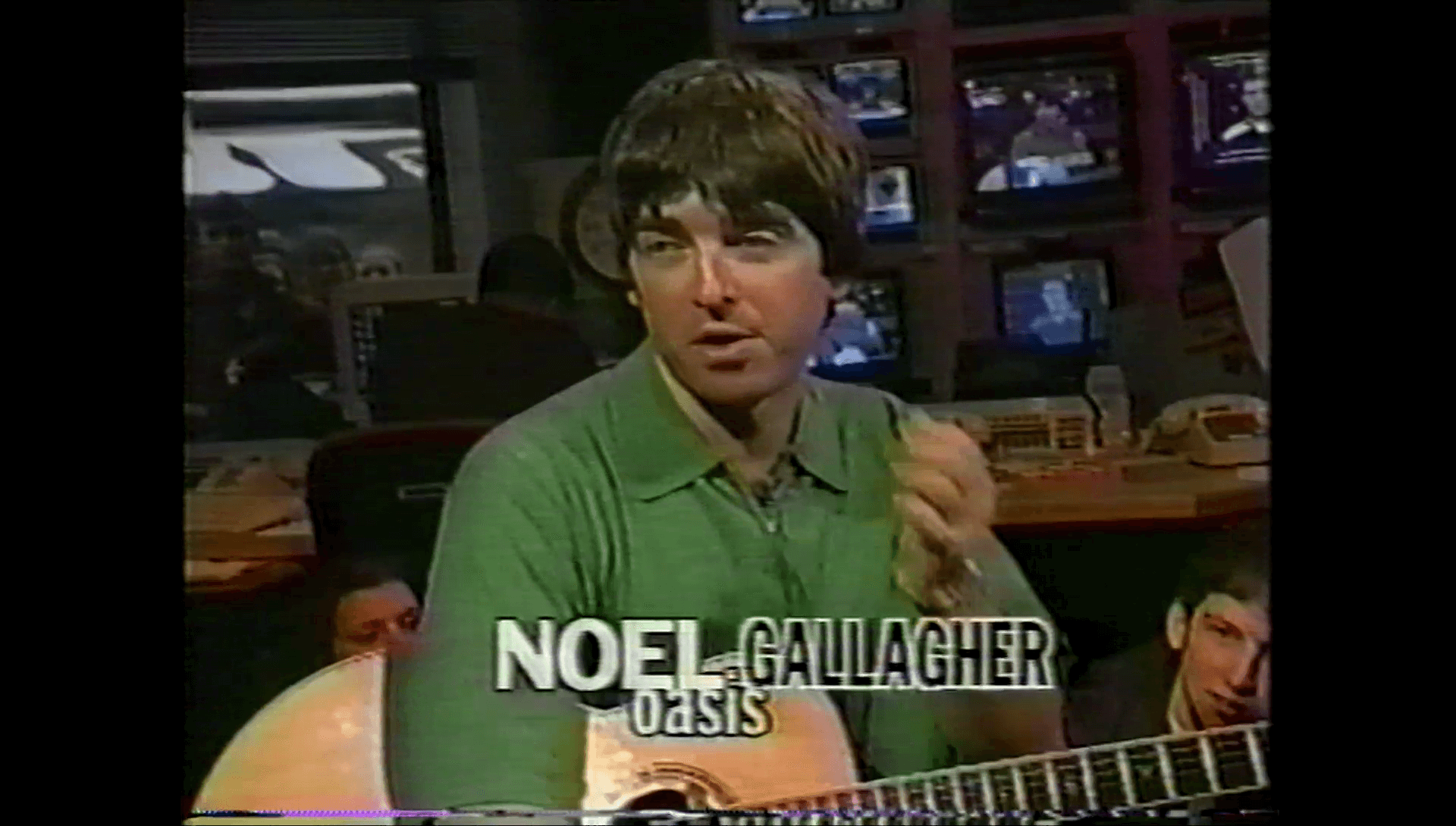 Oasis at Much Music Stuidos, Toronto, Canada - January 15, 1998