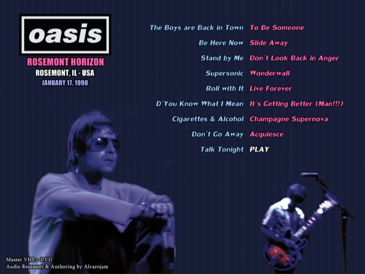 Oasis at '.$OASIS_SHOW_VENUE.' - '.$OASIS_SHOW_DATE.'