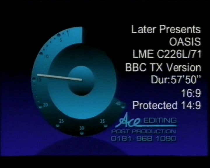 Oasis at '.$OASIS_SHOW_VENUE.' - '.$OASIS_SHOW_DATE.'