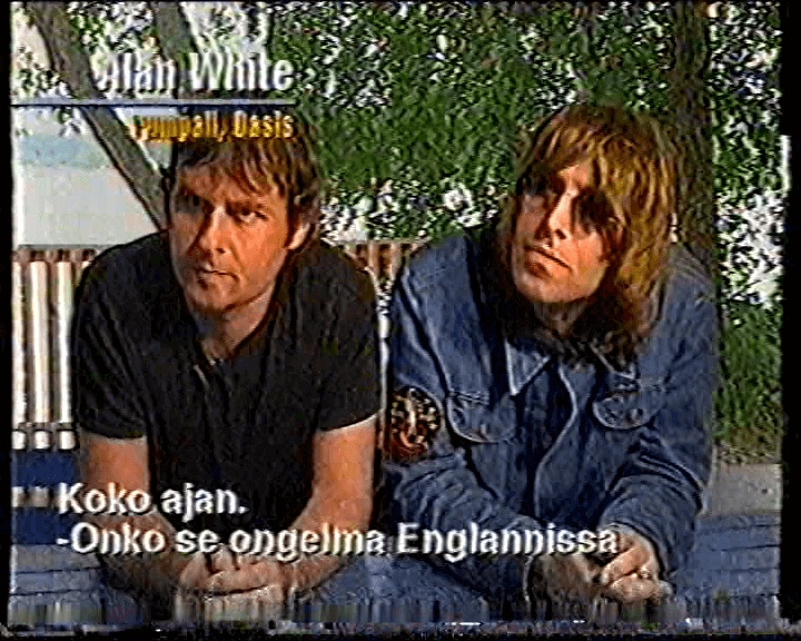 Oasis at Ruisrock Festival; Turku, Finland - July 2, 2000