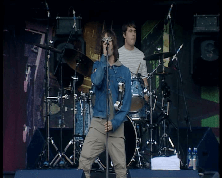 Oasis at Wembley Stadium; London, England - July 21, 2000