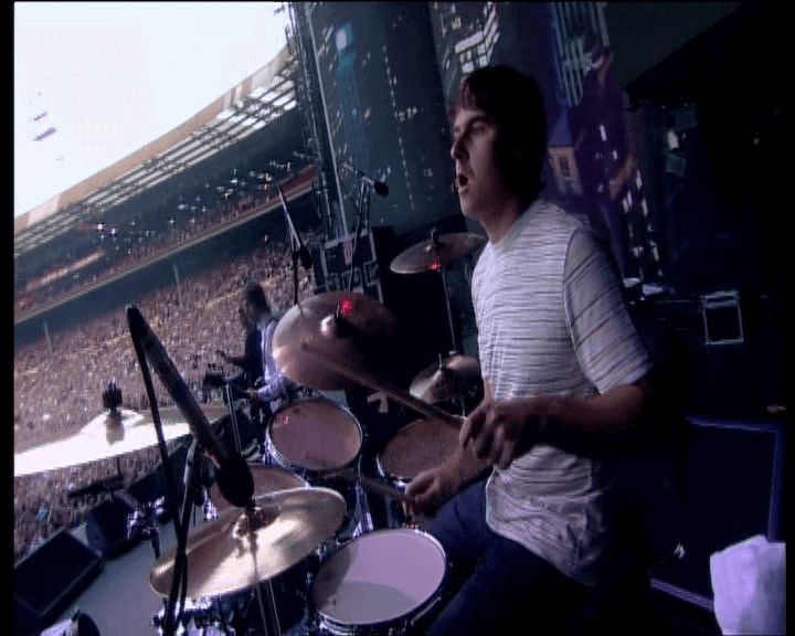 Oasis at Wembley Stadium; London, England - July 21, 2000