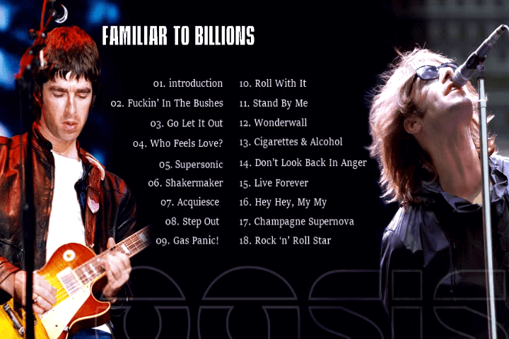 Oasis at '.$OASIS_SHOW_VENUE.' - '.$OASIS_SHOW_DATE.'