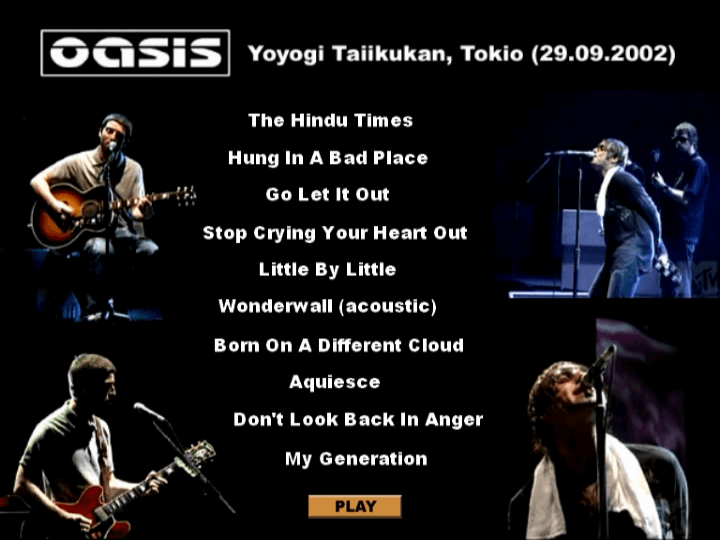 Oasis at '.$OASIS_SHOW_VENUE.' - '.$OASIS_SHOW_DATE.'