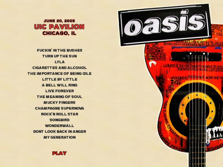 Oasis at '.$OASIS_SHOW_VENUE.' - '.$OASIS_SHOW_DATE.'